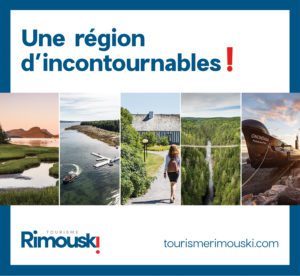 Publicité Tourisme Rimouski 2023