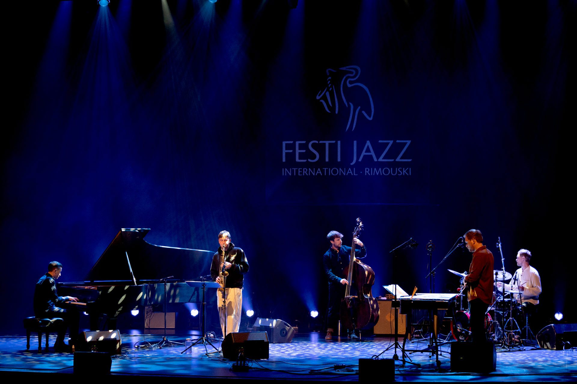 Background image of the Festi Jazz Rimouski