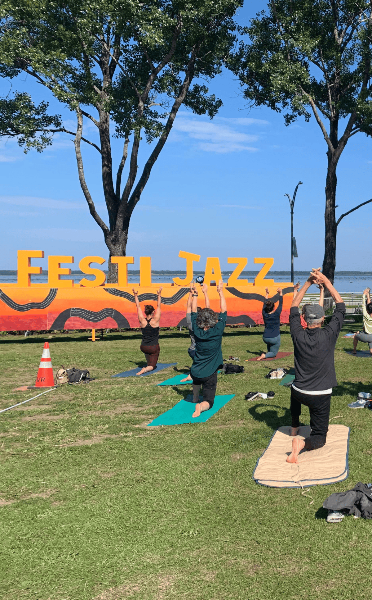 Photo Yoga Plein Air